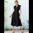 thumbnail image 4 of Vestido Casual de Verano para Mujer, Color Negro, Talla M, 4 of 8