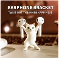 thumbnail image 2 of Dance Cat Soporte para auriculares Soporte para auriculares Accesorios para Apple Airpods, Soportes y perchas para auriculares inalámbricos Cat, Soporte para auriculares Enchanting Cat, Creativ kaili Sencillez, 2 of 5