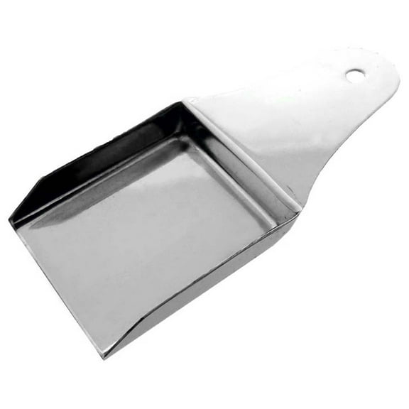 JEWEL TOOL (2 Pack) Mini Shovel | 1.75" (4.4 cm) X 1" (2.5 cm) Shovel Size | Flat Handle for Ergonomic Grip | Stainless Steel | Perfect for Precision Sorting & Handling