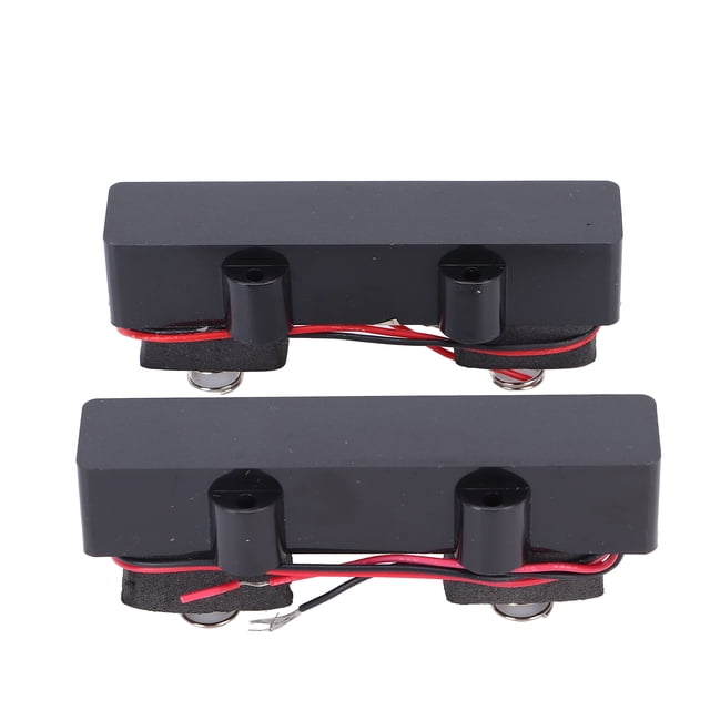 Bass Pickup Accessories, 4-String Bridge Pickup Set Noiseless Lightweight Sealed For Electric Bass For 4 String Jazz Bass Guitar Part