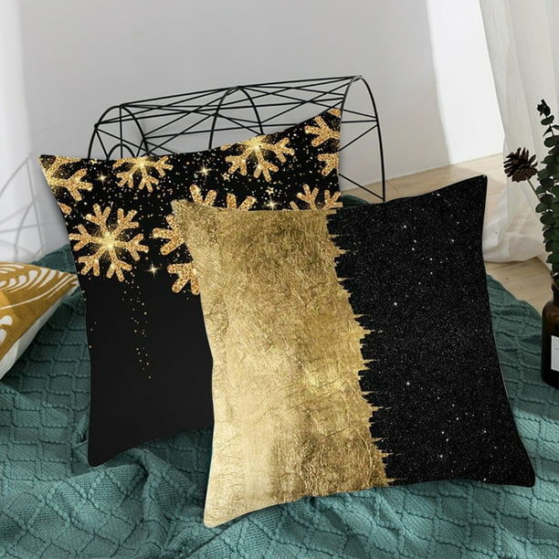 Black throw pillows sales
