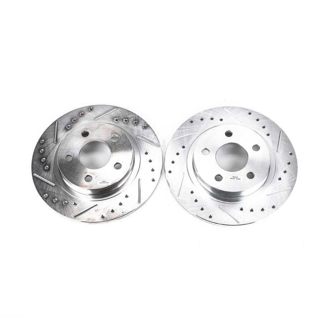 Power Stop AR8264XPR Evolution Drilled & Slotted Rotors -Rear