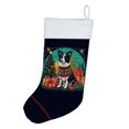 thumbnail image 1 of Carolines Treasures DAC1102CS 18 x 13.5 in. Unisexe Border Collie Polyester Bas de Noël, 1 of 1
