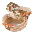 thumbnail image 5 of Plant Fairy Garden Planter Succulents Plants Flower Pot Miniature Resin Tree Stump Container with Sweet House for Decoration Indoor/Outdoor, 5 of 6