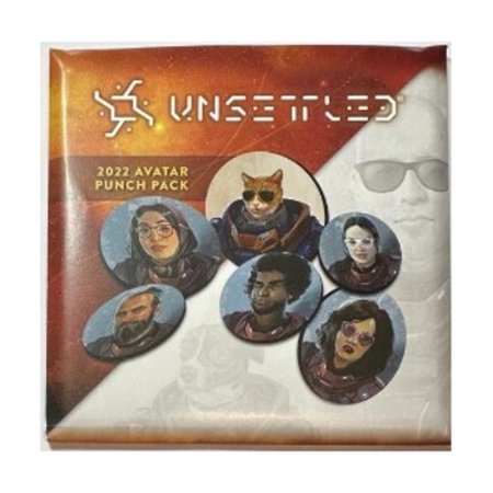 Orange Nebula Unsettled - 2022 Avatar Punch Pack New