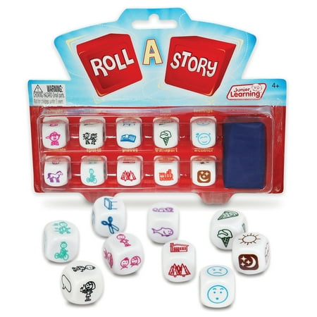 UPC: 0856258003405 | Junior Learning® Roll A Story Dice Game