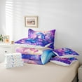 thumbnail image 4 of Erosebridal Funny Dolphin Bed in a Bag Twin size, Dreamy Flower Bed Set, Ocean Animal Reversible Bedding Twin Size, Microfiber Bedroom Decoration, 4 of 6