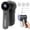 Upgraded Black, variant on Homtronics Electric Fabric Shaver Lint Remover - 1200mAh Rechargeable, 6-Leaf Blades, 3 Speeds, LED Display, Safety Lock for Clothing Furniture, Black