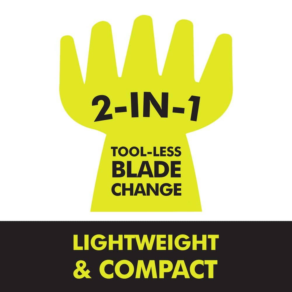 RYOBI ONE+ 18-Volt Lithium-Ion Battery Grass Shear % Shrubber Trimmer-Tool Only