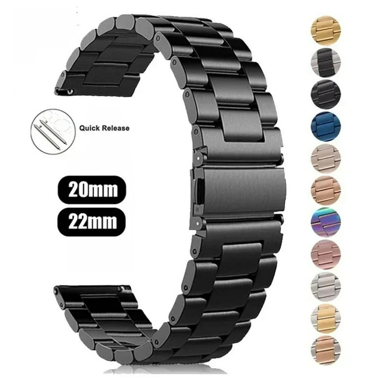XIEZD 20mm/22mm Milanese band For Amazfit GTS/4/2/2e/3/GTS2 Mini
