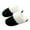 Black, variant on Womens Slippers Soft Plush Memory Foam Scuff Slippers Bedroom Warm Fuzzy Slippers House Shoes