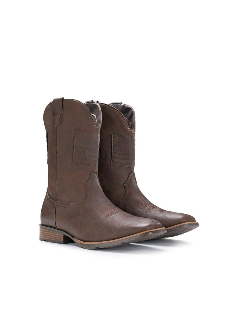 IUV Western Square Toe Cowboy Boots for Men Western , Sizes  display picture 3