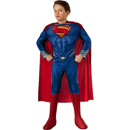 Deluxe Light-up Superman Child Halloween Costume