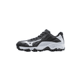 thumbnail image 2 of Mizuno Men's 9-Spike Advanced Erupt 3 Low Baseball Turf Shoe, Size 7, Black-White (9000), 2 of 6