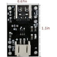 thumbnail image 4 of Treedix 2pcs Type C USB LiPo Battery Charger Board with Battery Protection JST Socket with LED Indicator Charging Rate Adjustable Automatic Power-Down Thermal Regulation …, 4 of 12