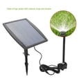 thumbnail image 1 of Solar Powered Fountain No Battery Or Electricity Needed Built-in 2200mah High Capacity Battery Solar Powered Fountain For Aquarium, For Pool, 1 of 8