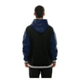 thumbnail image 5 of Men's New Era Black Chicago Bears Full-Snap Fleece Hoodie Jacket, 5 of 7