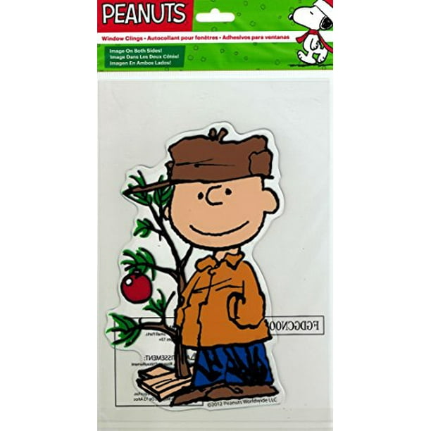 Product Works Peanuts Gel Window Cling (Charlie Brown)