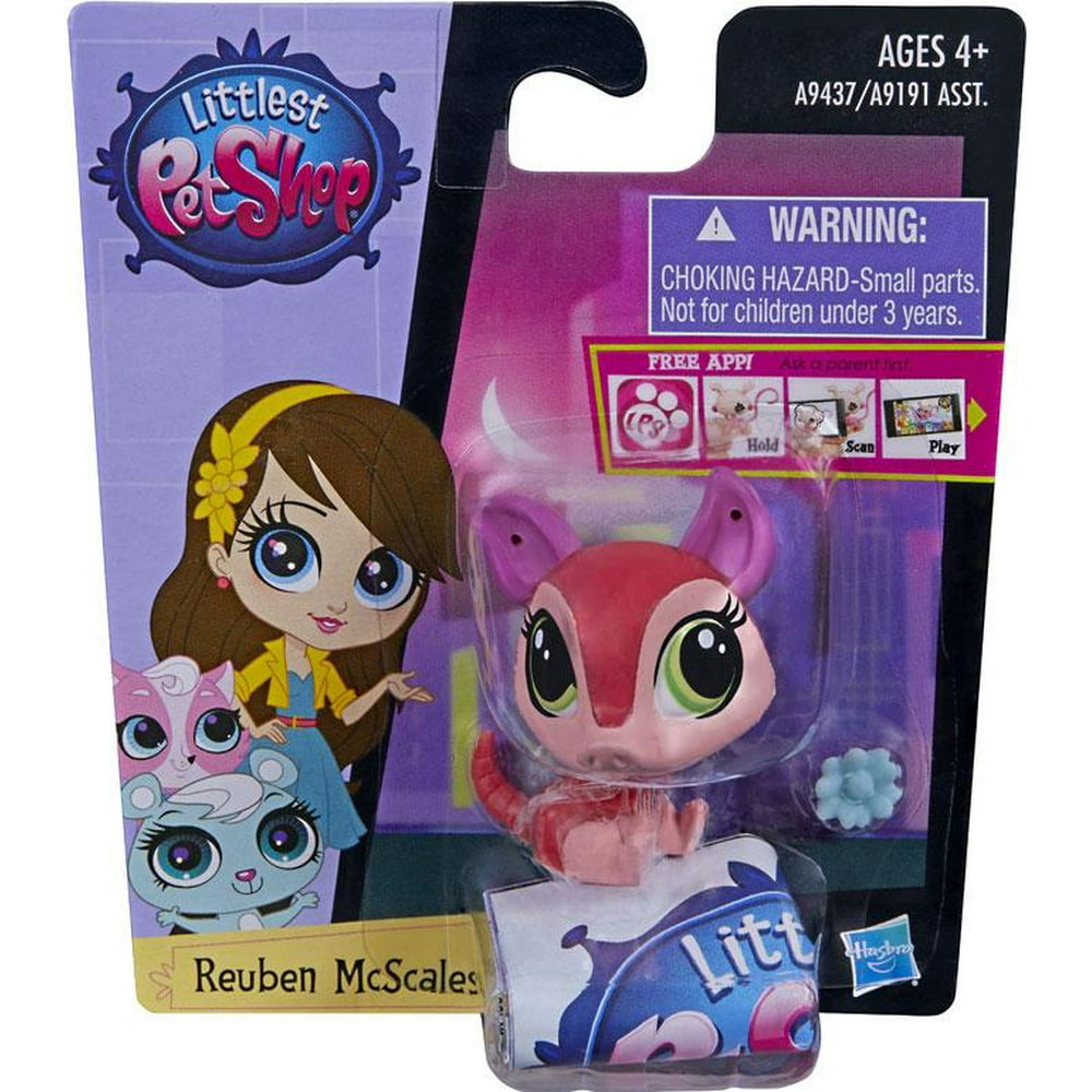 Littlest Pet Shop Get the Pets Single Pack Reuben McScales Walmart