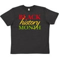 thumbnail image 3 of Inktastic Black History Month- Red, Green, Yellow Youth T-Shirt, 3 of 5