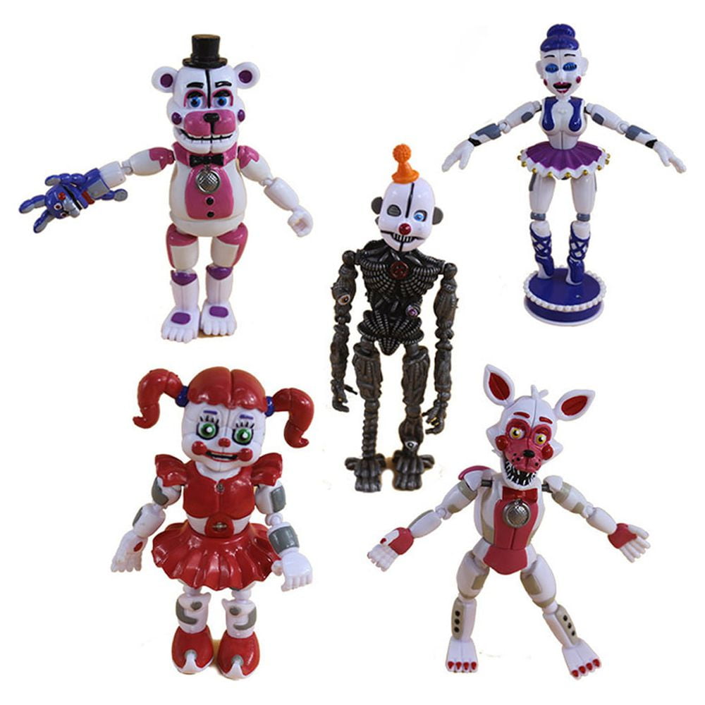 Kit 6 Bonecos Five Nights At Freddy 'S Fnaf Action Figure - Smart Bracelet  - Action Figures - Magazine Luiza