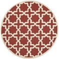 thumbnail image 4 of SAFAVIEH Cambridge Liz Geometric Wool Runner Rug, Rust/Ivory, 2'6" x 12', 4 of 10