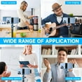 thumbnail image 5 of Professional Wireless Lavalier Lapel Microphone for iPhone, iPad, 360° Noise Cancellation, Automatic Connection, Plug-Play Microphone for Interview Video Podcast Vlog YouTube, 5 of 8