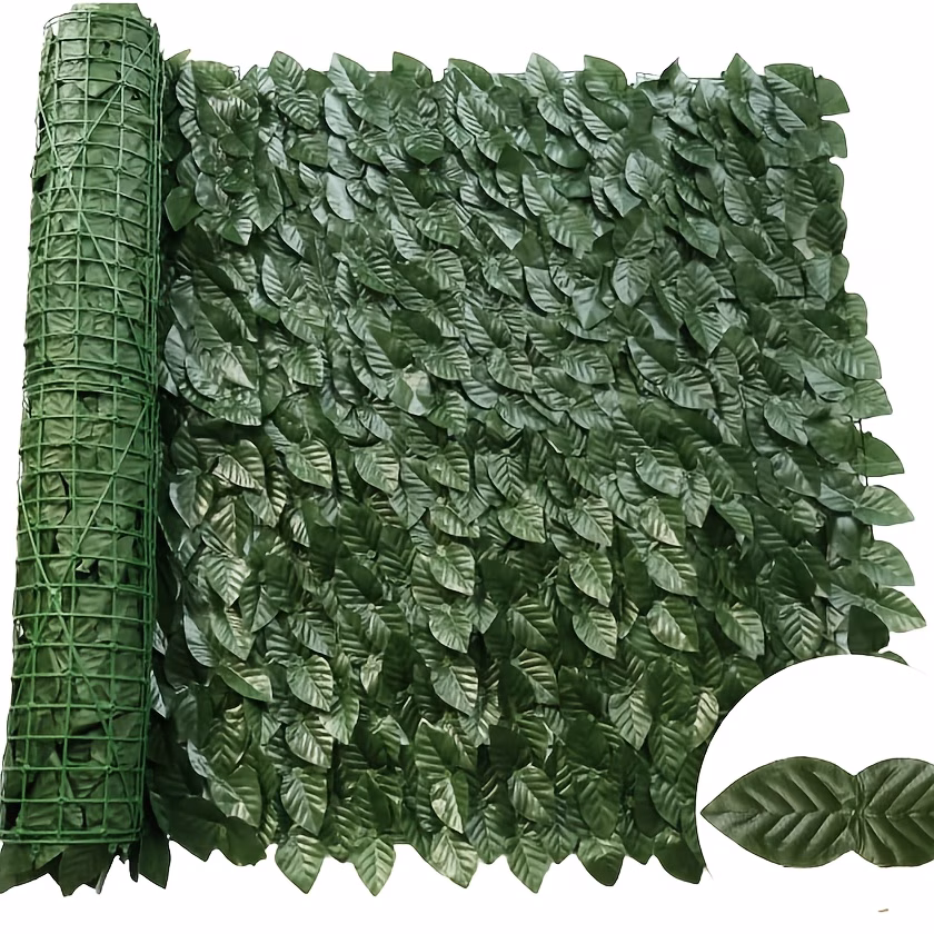 20 Inch x 118 Inch Ivy Leaf Fence Screens, Artificial Privacy for Easter Garden Decoration