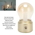 thumbnail image 4 of Mini Night Light, Bulb Night Light  High Brightness USB Rechargeable Metal Lever Switch  For Bar, 4 of 8