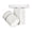 White, variant on MO-1014F-835-BK-WAC Lighting-Exterminator II-14W 40 degree 1 LED Monopoint Spot Light in Contemporary Style-4.5 Inches Wide by 3.63 Inches High-Black