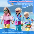 thumbnail image 5 of Chaleco de natación MoKo Kids para niños pequeños de 20 a 50 libras con forma de ballena rosa, 5 of 5