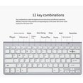 thumbnail image 3 of Combo delgado de teclado y mouse inalámbricos, mouse USB compacto silencioso de 2.4G y teclado con interruptor de tijera con cubierta protectora para PC/portátil/Windows/Mac, 3 of 8