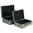 thumbnail image 2 of Vintiquewise Vintage Style European Luggage Suitcase, Set of 2, 2 of 6