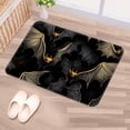 thumbnail image 5 of Bat Polyester Non-Slip Machine Washable Bath Rugs Office Mat Floor Mats, 5 of 6