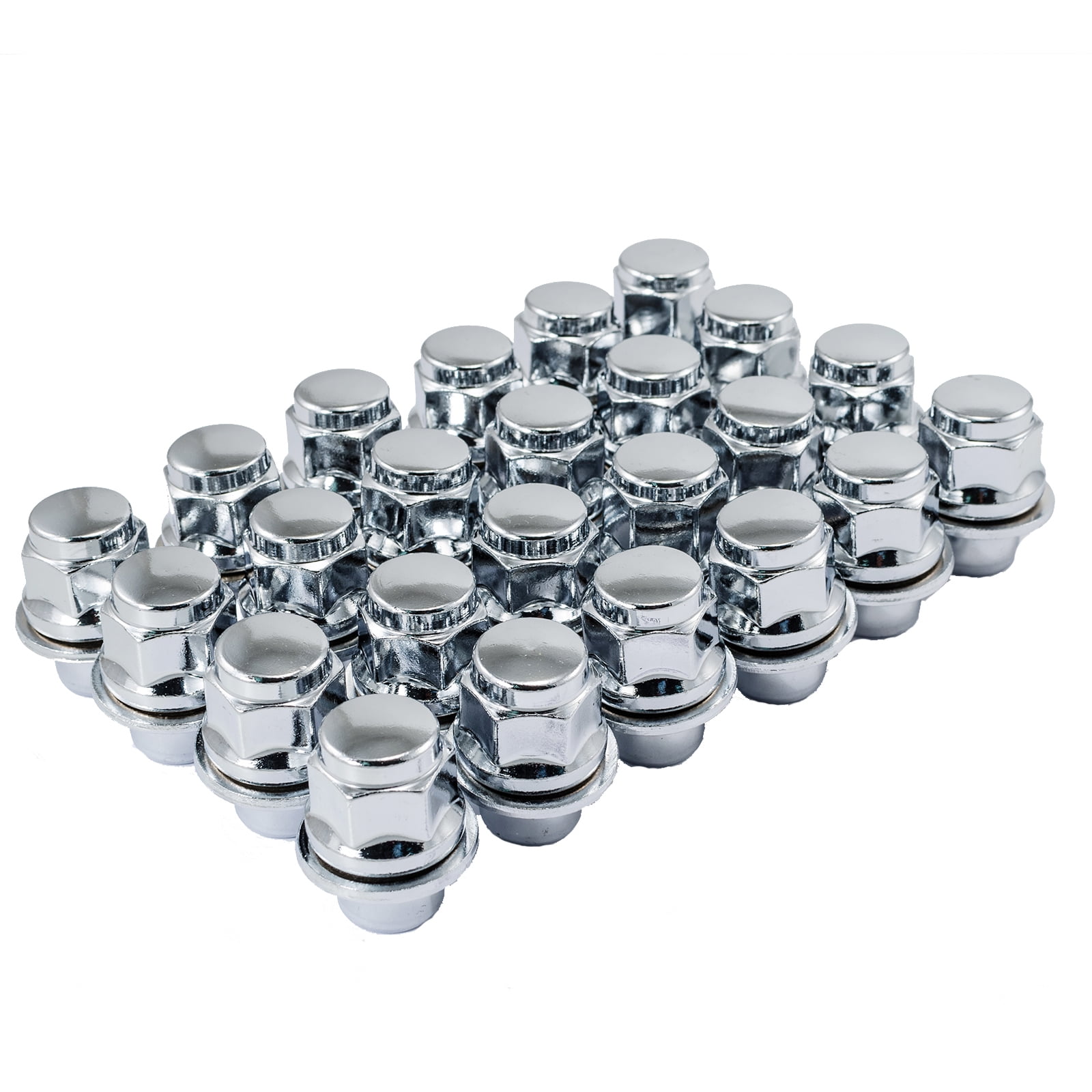 Hex Autoparts (24PCS) Wheel Lug Nuts Chrome For Toyota Avalon Lexus