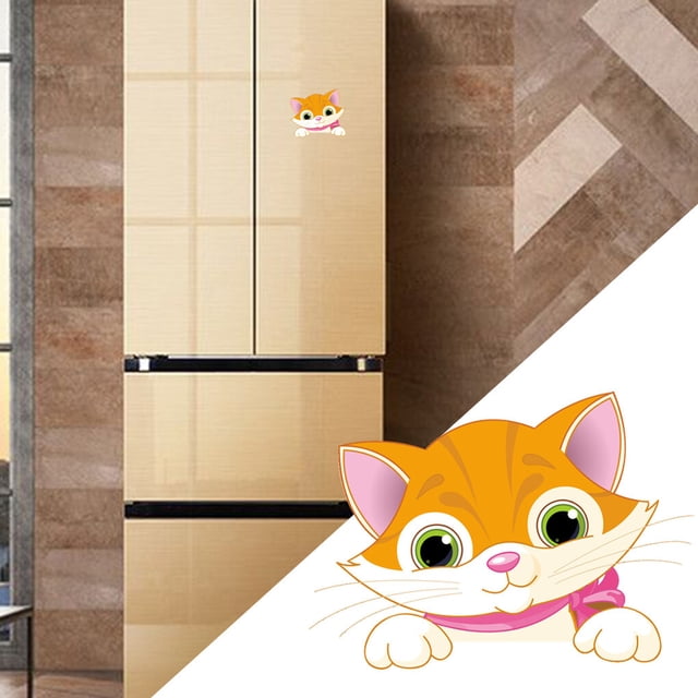 Cartoon Animal Switch Sticker Living Room Bedroom Bathroom Light 1; 2; 3; 4; Switch Cute Decal Wall Decor