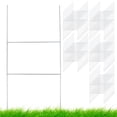 thumbnail image 1 of 7Penn H Frame Yard Sign Stakes Metal Sign Holder H Stakes for Yard Signs 10x30 Inch 50 Pack, 1 of 4