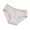 thumbnail image 1 of Ropa interior de mujer Qarigey 3PCS Calzoncillos de algodón transpirable Sin costuras Cintura media Gris, 1 of 6
