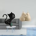 thumbnail image 2 of Reloj De Pared De Acrílico Con Diseño De Gato Y Sujetalibros De Cerámica Con Forma De Pera, Adorno Decorativo Moderno Para Estantería De Sala De Estar, Regalo, 2 of 8