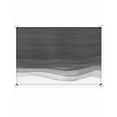 thumbnail image 2 of Sun Shade Sail 8x10Ft Watercolor Black and White Gradient Uv Block Sunshade Canopy Outdoor Shade Cover Rectangle Shade Cloth For Patio Garden Yard Deck Pergola, 2 of 6