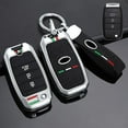 thumbnail image 1 of Car Key Fob Cover Case Protector Zinc Alloy Silicone Car Key Case Cover For Kia Ceed Sportage Sorento Niro K3 Rio, 1 of 12