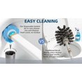 thumbnail image 2 of Disposable with 48 Refill Heads and Holder– Includes Storage Caddy&Toilet Bowl Wand, Wall-Mount Scrubbing Bathroom Cleaning Kit (1 Wand+48 Refills), 2 of 4