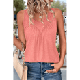 thumbnail image 6 of Women'S V-Neck Sleeveless Vest Pink L, 6 of 7