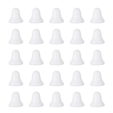 

40pcs Unfinished Bell Model DIY Bell Shape Painting Toys DIY Xmas Craft Materials