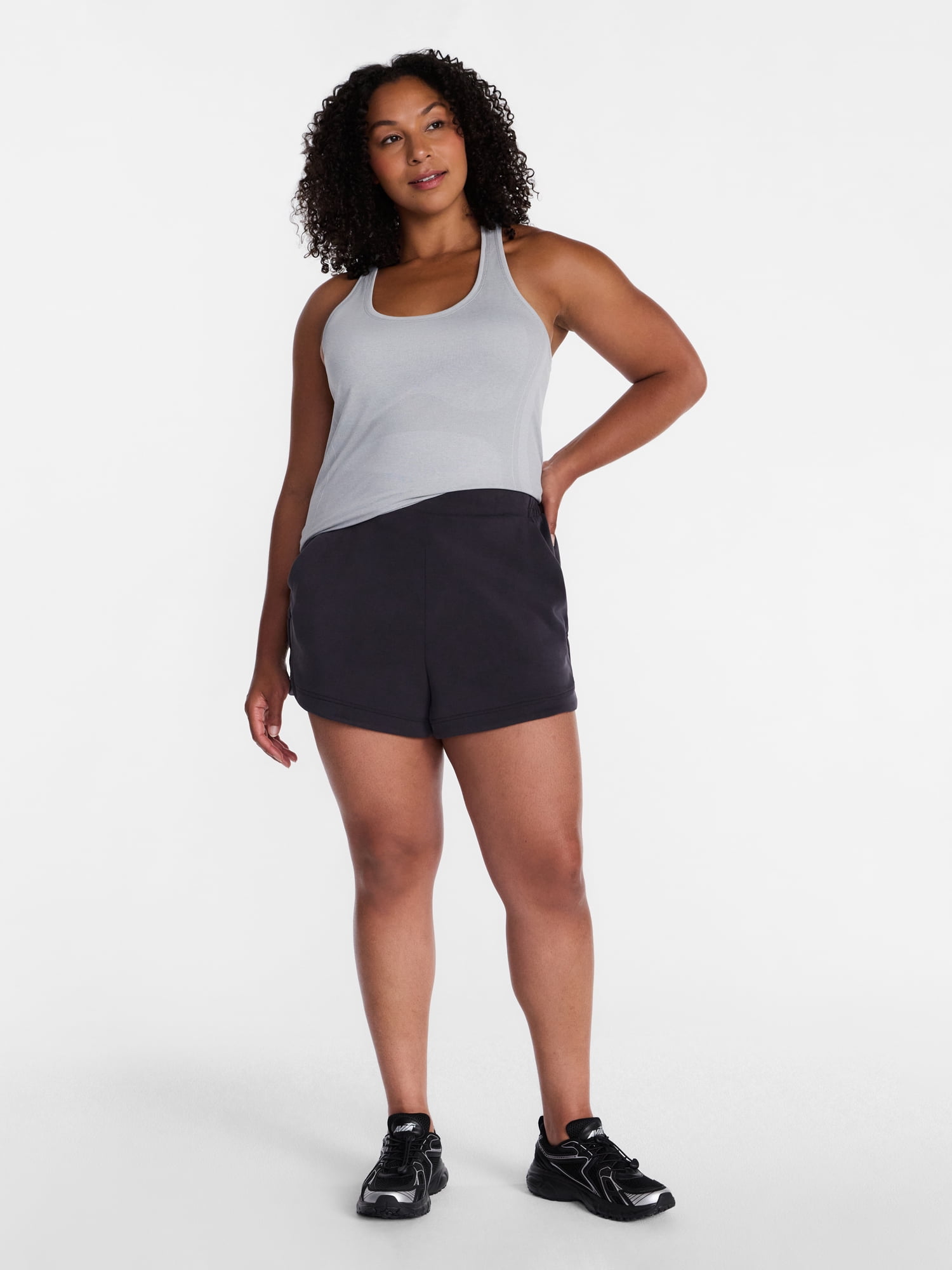 Avia Women's ScubaKnit Shorts, 3.25'' Inseam, Sizes XS-XXXL