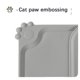 thumbnail image 3 of Alfombrilla de silicona para perros y gatos, alfombrilla antiadherente para alimentos, alfombrilla de agua, impermeable, multicolor MFZFUKR BST3003581-1, 3 of 6
