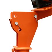 Miumaeov 1100 LB Truck-Mounted Crane Hoist Truck-Mounted Crane with 12V Electric Winch 360 Swivel Pickup Truck Jib Cranes