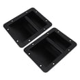 thumbnail image 1 of Minkissy 2pcs Rectangular Handles for Speakers Black Plastic Mounting for Subwoofers, 1 of 8