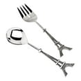 thumbnail image 1 of Godinger 56501 Eiffel Tower Salad Spoon & Fork, 1 of 1