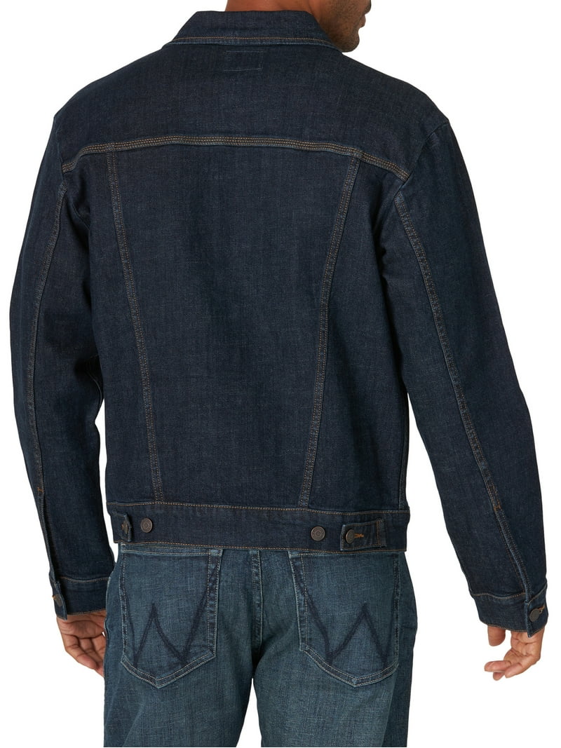Wrangler Men's Denim Trucker Jacket - Walmart.com